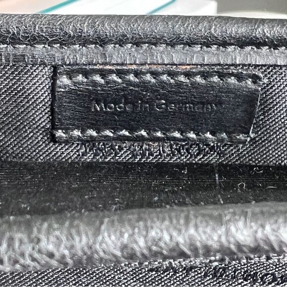 MONTBLANC Authentic Meisterstuck Black Fabric & Leather Messenger Cross Bag - Picture 12 of 16